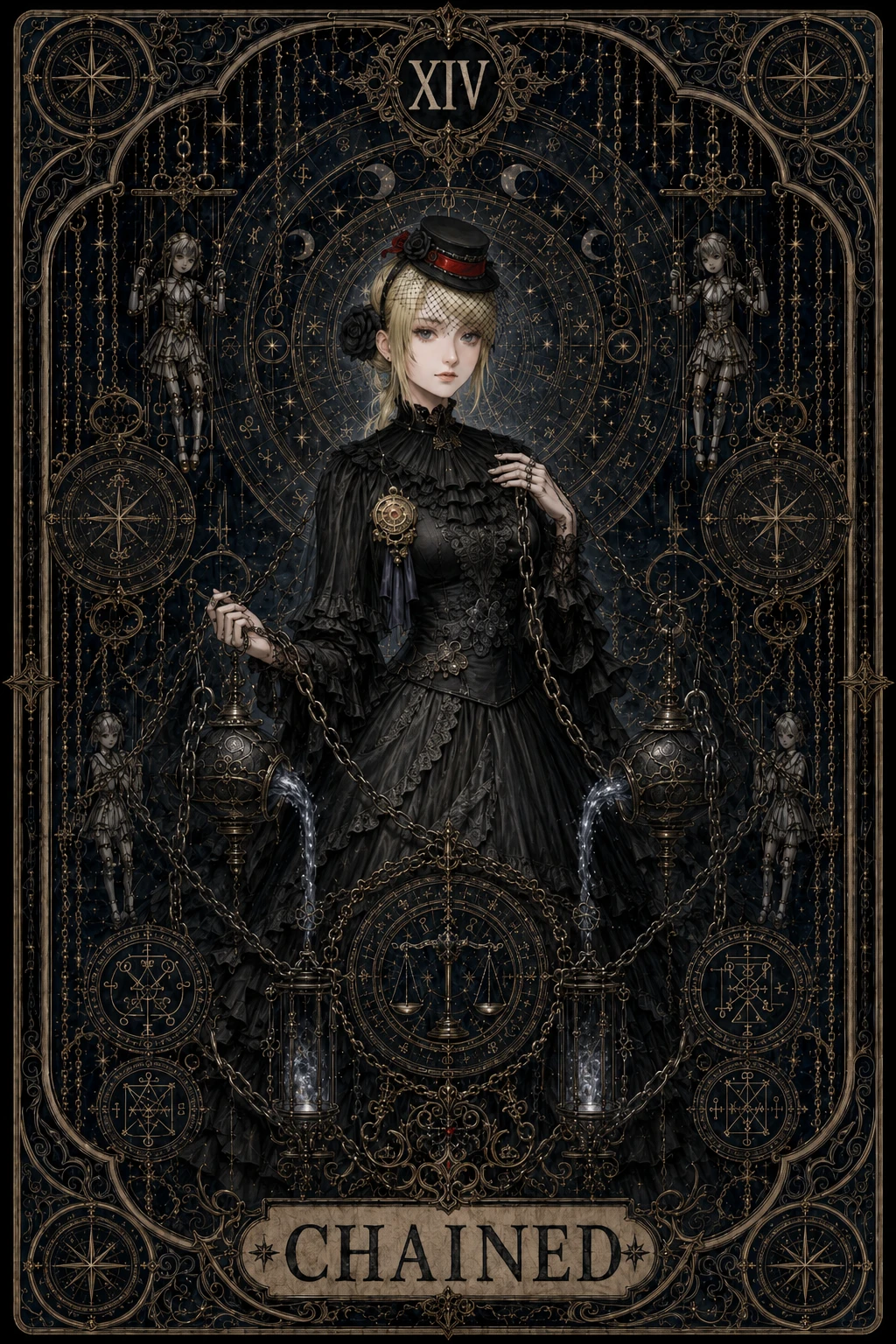 Chained pathway card